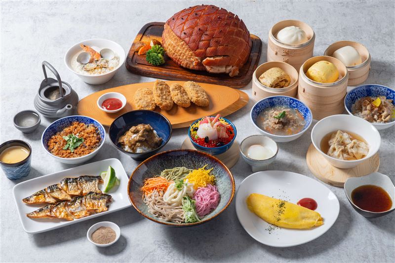 MU TABLE 自助餐廳早餐全新登場，集結宜蘭在地、全台經典與日式風味，從麵點、現沖牛肉湯到和牛咖哩，端出三大系列晨間饗宴。（圖／飯店旅宿業者提供）