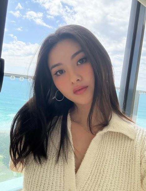 孫芸芸透過回應明確表態：「我們深愛女兒，也一直支持她的選擇，謝謝關心。」一句話展現全力力挺的立場，等同為女兒廖思惟扛下外界輿論壓力。（圖／翻攝自廖思惟IG）