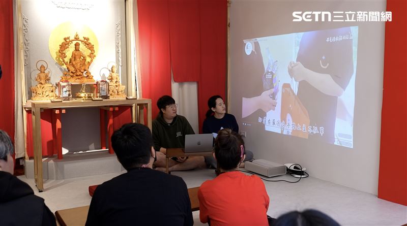 （毛怪樂園在寵佑宮辦講座／寶島神很大提供）