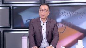 資深媒體人鍾年晃今（24）日在三立前進新台灣節目。（圖／翻攝畫面）