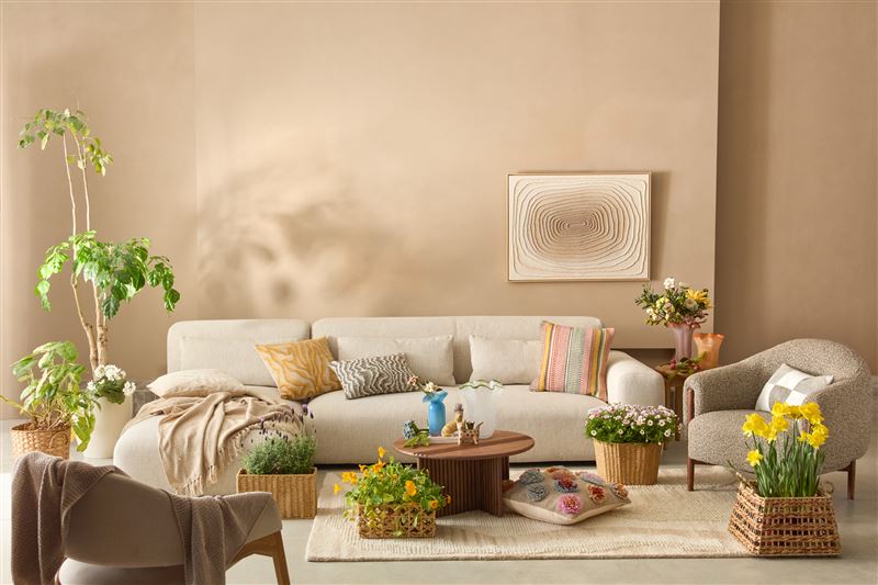 SS26新品以異材質與自然共融為空間添春意。（圖／品牌業者提供）