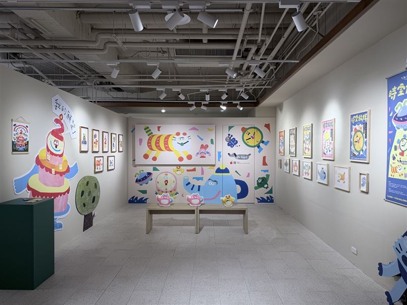 誠品生活480迎來2週歲生日，特邀風格繽紛的台灣插畫家「A hui阿惠」策畫獨家春日派對。（圖／品牌業者提供）