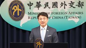 外交部發言人蕭光偉外交部發言人蕭光偉24日呼籲丹麥即刻改正對台灣人居留證國籍欄位的錯誤註記，遵循歐盟的外交政策實踐。中央社記者楊堯茹攝 115年3月24日