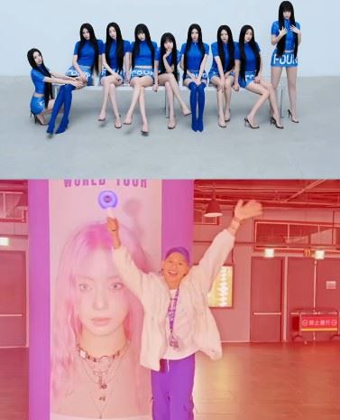 嘻小瓜早在2019年曾赴韓參加TWICE4週年活動，並與子瑜在後台合照，當時分享照片卻遭酸民質疑「蹭熱度」，嘻小瓜則高EQ回應：「下次你也可以去呀」，態度大方，反而獲得粉絲力挺。（圖／翻攝自嘻小瓜IG）