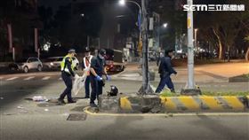 新北,新北市,三重區,老翁,事故,車禍,機車,死亡,自撞。（圖／翻攝畫面）