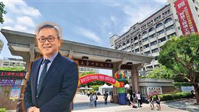 陳同孝擔任台中科大（圖）校長後，爭議不斷，如今爆發染紅、自我矮化國格等爭議。（翻攝台中科技大學官網、Google Maps）