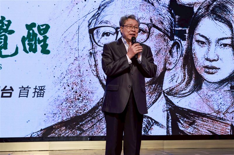 楊烈感性致詞。（圖／民視提供）