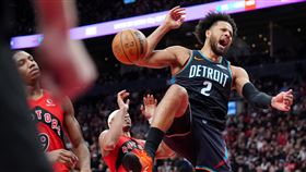 底特律活塞當家球星康寧漢（Cade Cunningham）。（圖／美聯社／達志影像）