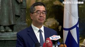 遭馬英九基金會控違反財政紀律，蕭旭岑出面喊清白。（圖／翻攝畫面）