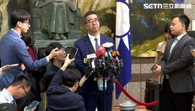 遭馬英九基金會控違反財政紀律，蕭旭岑出面喊清白。（圖／翻攝畫面）