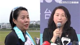 陳君瑋直言，一個徐春鶯（右）被羈押起訴，一個李貞秀（左）雙重國籍，民眾黨內的中配不分區立委，是否都是承自中國的旨意來辦事，身爲黨主席的柯文哲能夠置身事外嗎？（組合圖／資料照）