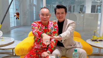 梁軒安同框「吊車大王」。（圖／翻攝自IG）