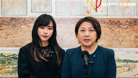 范雲表示，「那很遺憾，這非常少數的個案，讓大家受到傷害」。而民進黨團一直相信99%包含中配的外籍配偶，都是家人與朋友。（圖／記者楊士誼攝影）