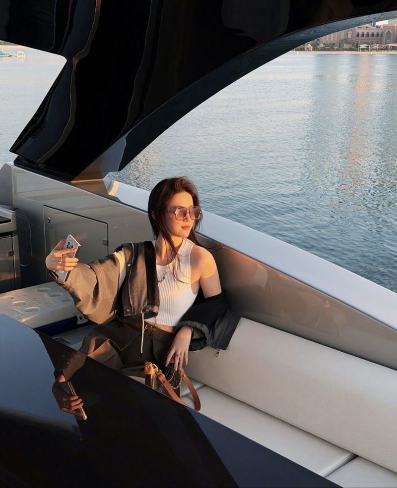 劉亦菲除了演戲外，也常出席時尚活動。（圖／翻攝自劉亦菲微博）