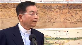 賴士葆一被問馬辦，就急喊「很久沒有看到馬總統了！完全不知道」（圖／翻攝畫面）