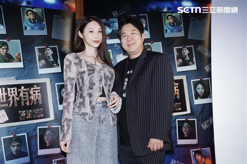 張可芙（左）、劉爾金（右）出席電影宣傳記者會。（圖／記者趙于瑩攝影）