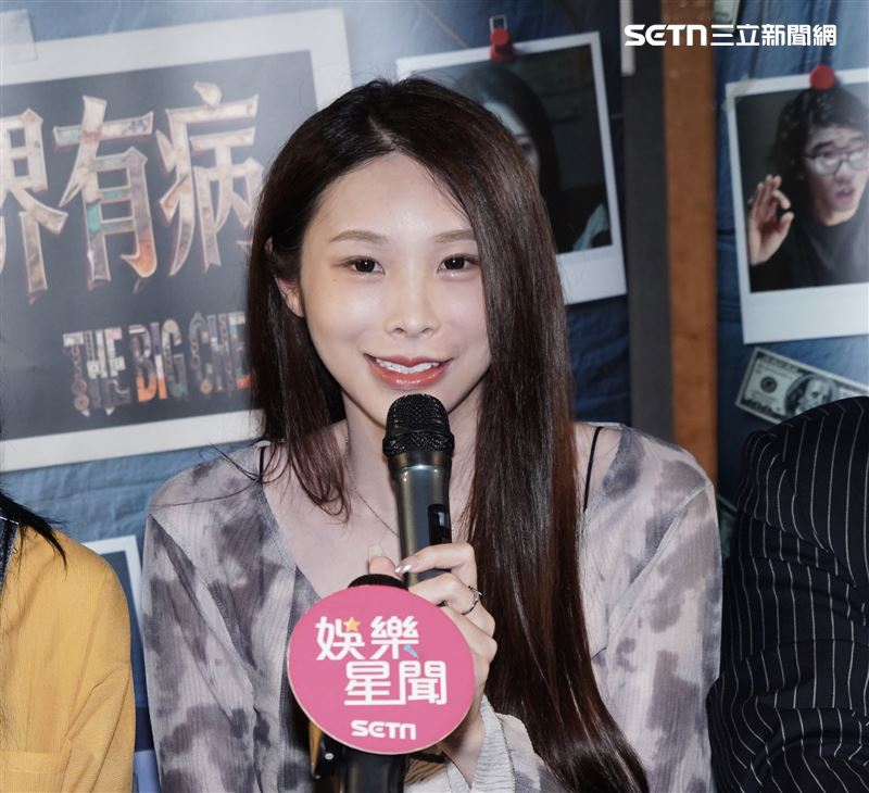 跨性別女神張可芙在劇中有車震裸露戲。（圖／記者趙于瑩攝影）