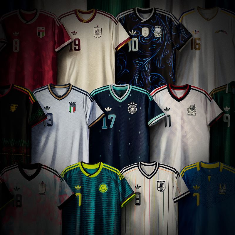 經典adidas Originals三葉草標誌睽違36年重返世界盃舞台。（圖／品牌業者提供）