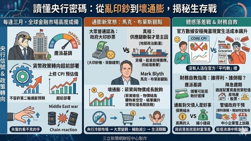 讀懂央行密碼！揭秘錢變小的生存戰