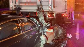 國道,桃園,大貨車,車禍,死亡,故障（圖／翻攝畫面）