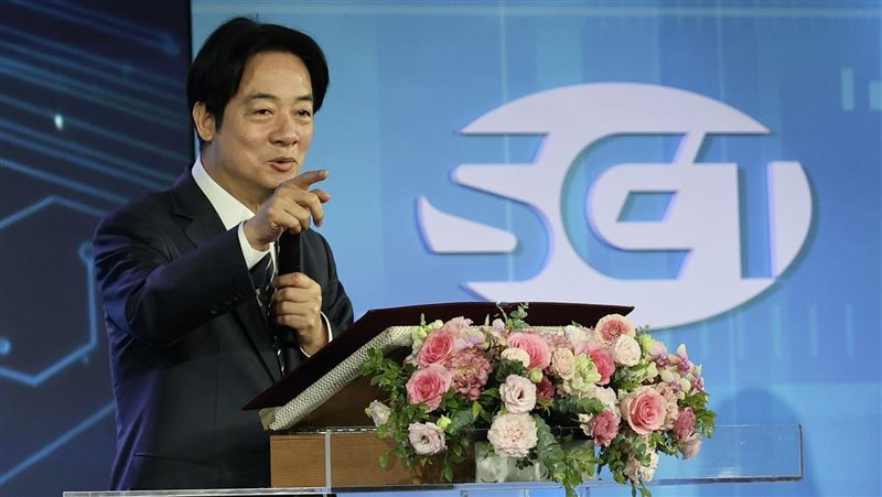 總統賴清德出席「鍍晶的心臟-AI台灣國家隊論壇暨紀錄片首映典禮」（圖／記者鄭孟晃攝影）