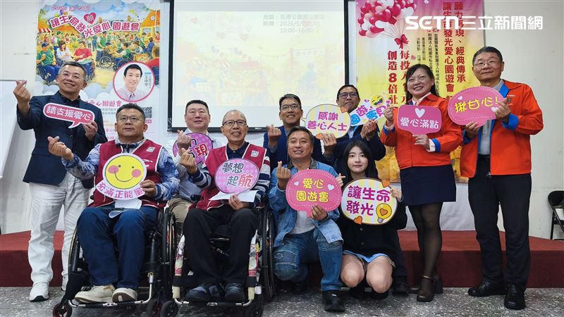 脊椎傷友義賣將開跑 王中平父女到場相挺