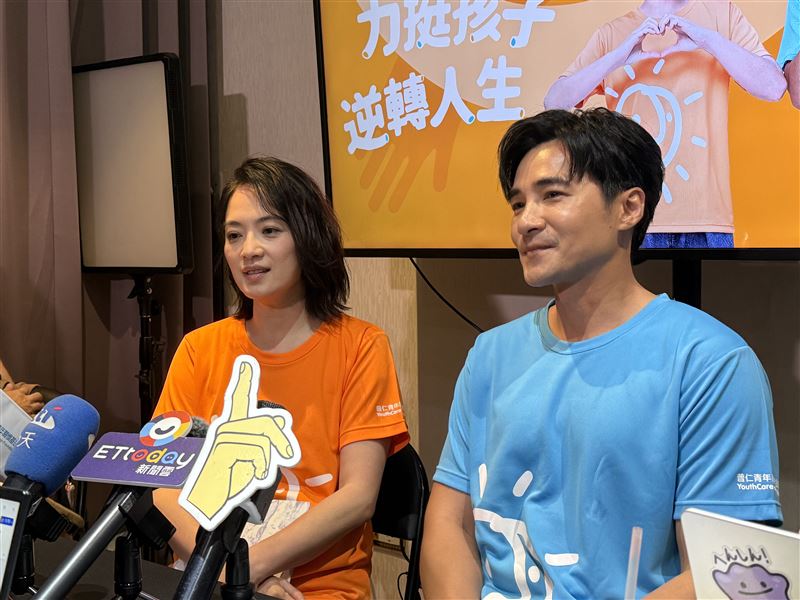 是元介、高伊玲出席公益活動。(圖/記者宋亭誼攝影)