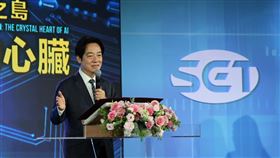 總統賴清德出席「鍍晶的心臟-AI台灣國家隊論壇暨紀錄片首映典禮」（圖／記者鄭孟晃攝影）