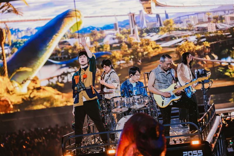 五月天在香港開唱。（圖／相信音樂提供）