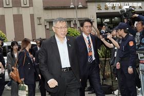 柯文哲出庭（圖／記者趙于瑩攝影）