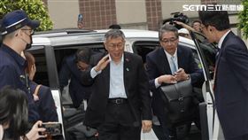 柯文哲出庭（圖／記者趙于瑩攝影）