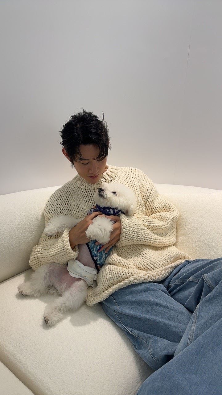 夏和熙推動毛孩活動多年。(圖／三得利提供）