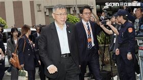 柯文哲出庭（圖／記者趙于瑩攝影）