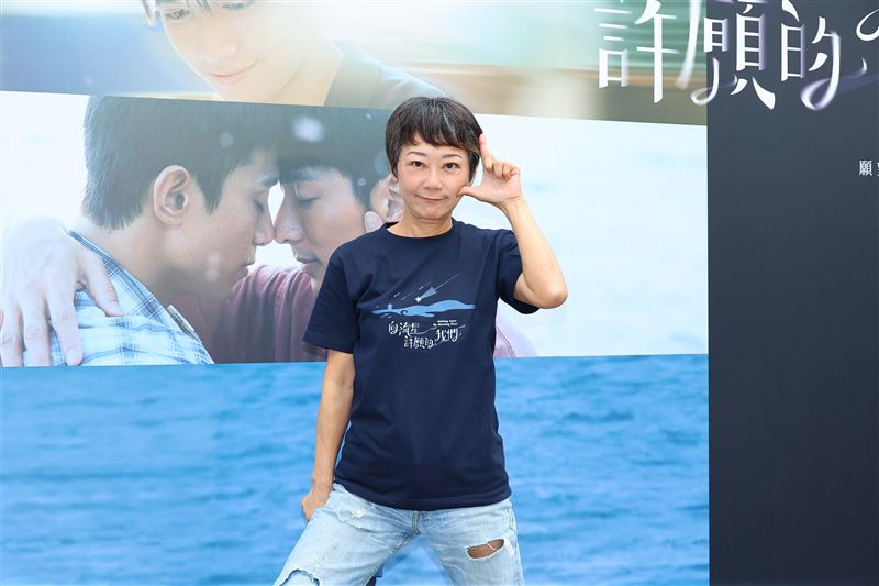 曹蘭為戲宣傳北上，平常都待在台東。（圖／記者鄭孟晃攝影）