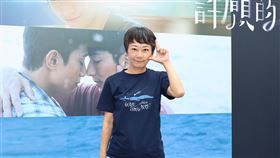 鍾岳軒、初孟軒、余杰恩、各務孝太、曹蘭、陳彥旭、郭大睿等人一同出席《向流星許願的我們》記者會。（圖／記者鄭孟晃攝影）