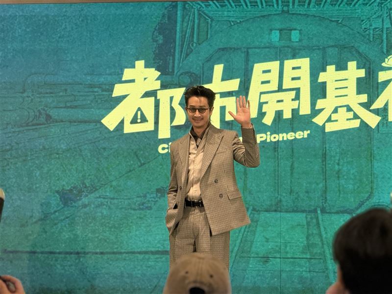 邱凱偉低調回應楊銘威、方志友婚變傳聞。（圖／記者宋亭誼攝影）