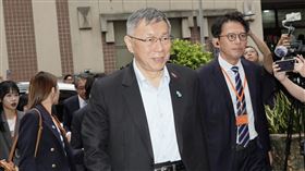 柯文哲出庭（圖／記者趙于瑩攝影）