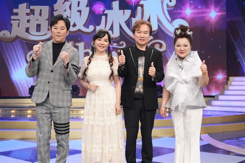 孫鵬、狄鶯上白冰冰、陽帆節目。(圖／記者鄭孟晃攝影）