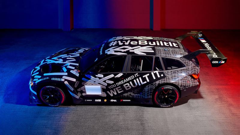 全新BMW M3 Touring 24H賽車。（圖／翻攝BMW網站）