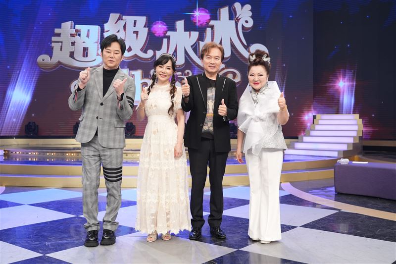 白冰冰、陽帆訪問狄鶯、孫鵬。(圖／記者鄭孟晃攝影）