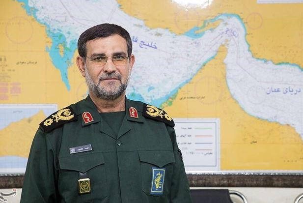 伊朗伊斯蘭革命衛隊海軍司令坦格西里，被爆死於港口空襲。（圖／翻攝自Tasnim News Agency）