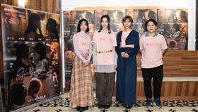 《女孩不平凡》演員圖左自右，分別為韓寧、劉漪琳、陳孟琪與導演徐欣羨。（圖／官方提供） 