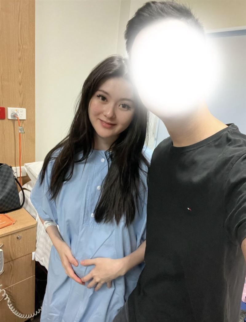 廖思惟前男友正臉照曝光，身份背景遭起底。（圖／翻攝自小紅書）