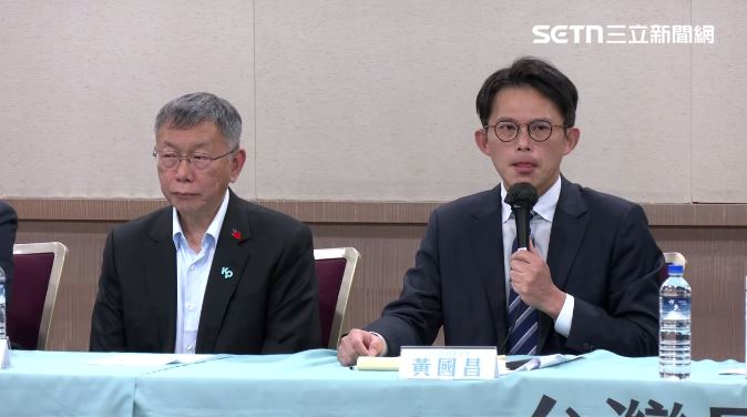黃國昌預告上凱道討公道。(圖/翻攝畫面)