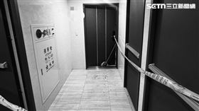 台中市,母子,砍人,社區大樓,家庭,全裸,弒親,割頸（圖／翻攝畫面）