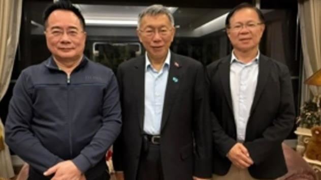 蔡正元明入監 柯文哲曬合照喊:朋友保重