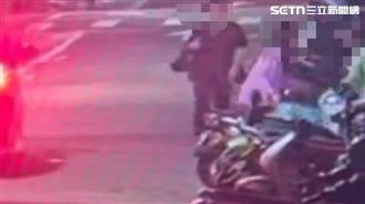 暴走踹倒路旁機車　34歲男竟嗆：心情不好