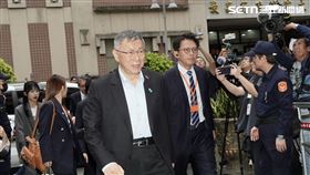 柯文哲出庭（圖／記者趙于瑩攝影）