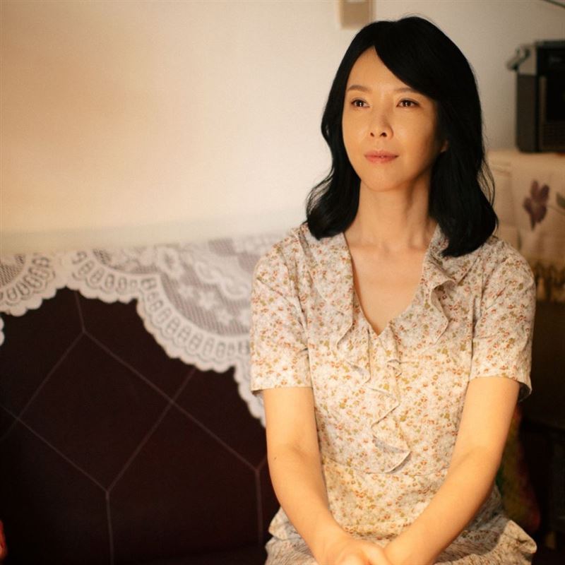 《我們六個》天心飾演林家母親「郭富美」入圍「女演員表演獎」。（圖／大愛提供）