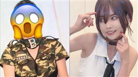 日本成人影視女星深田詠美近日再度成為社群焦點，過去地下偶像時期的舊照被網友重新翻出，引發日本網路熱議。（圖／翻攝自深田詠美IG、網路）